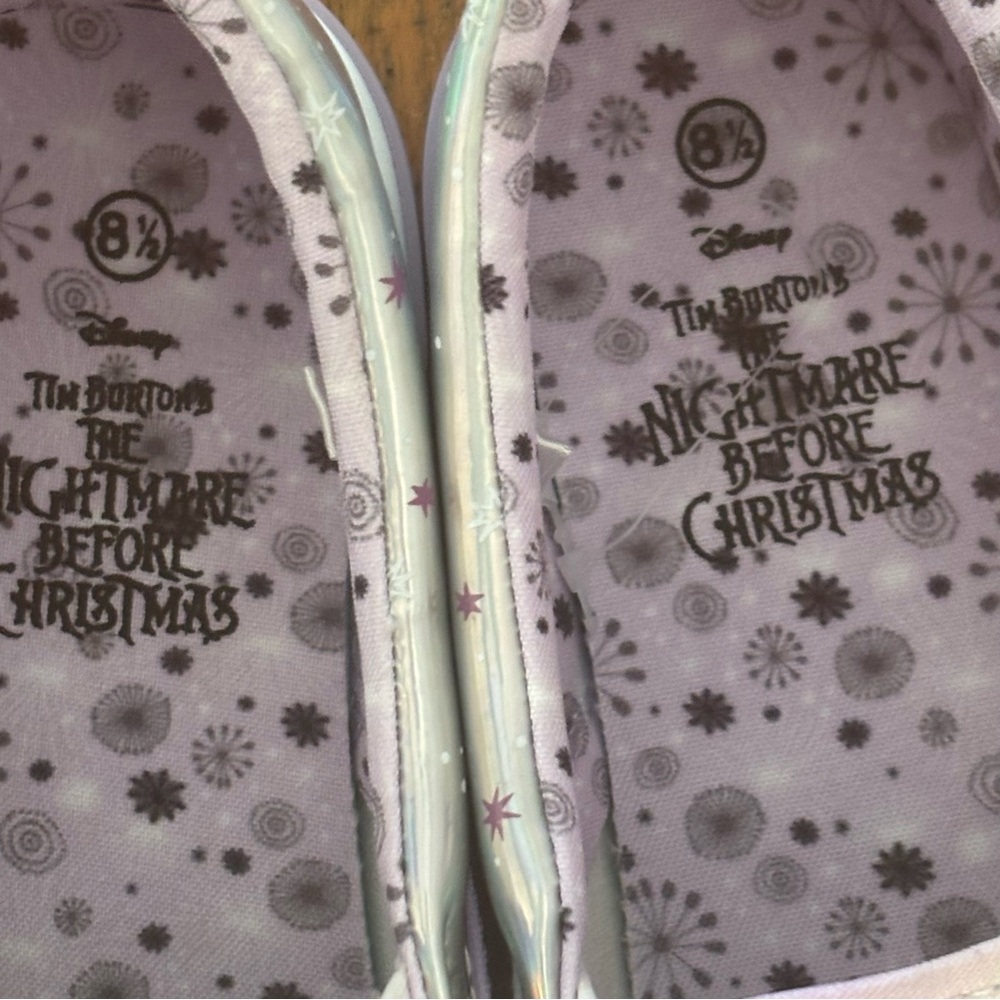 Disney Nightmare Before Christmas Slip-On Sneakers Women’s Size 8.5 - Picture 6 of 12